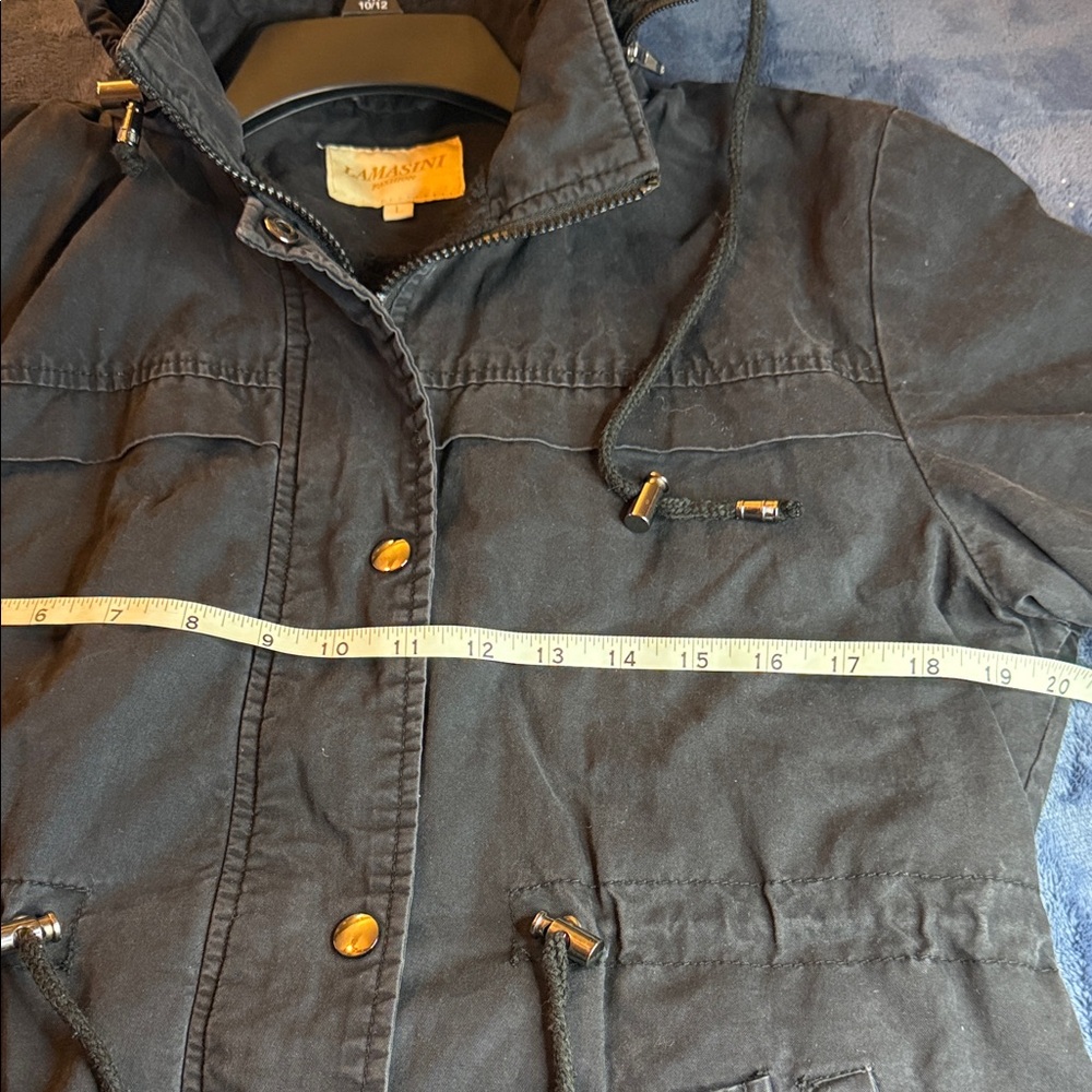 LAMASINI Black Utility Jacket - Picture 4 of 8